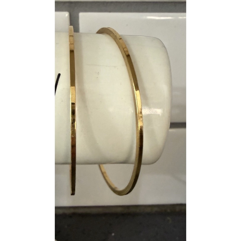 Lot Of 2 Monet Gold Tone Bangle Bracelet Bracelets